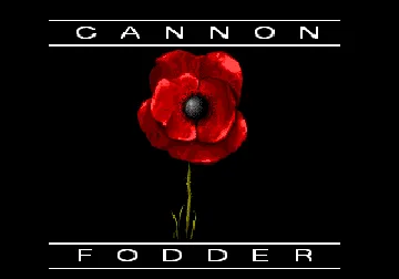 Cannon Fodder (Europe) screen shot title